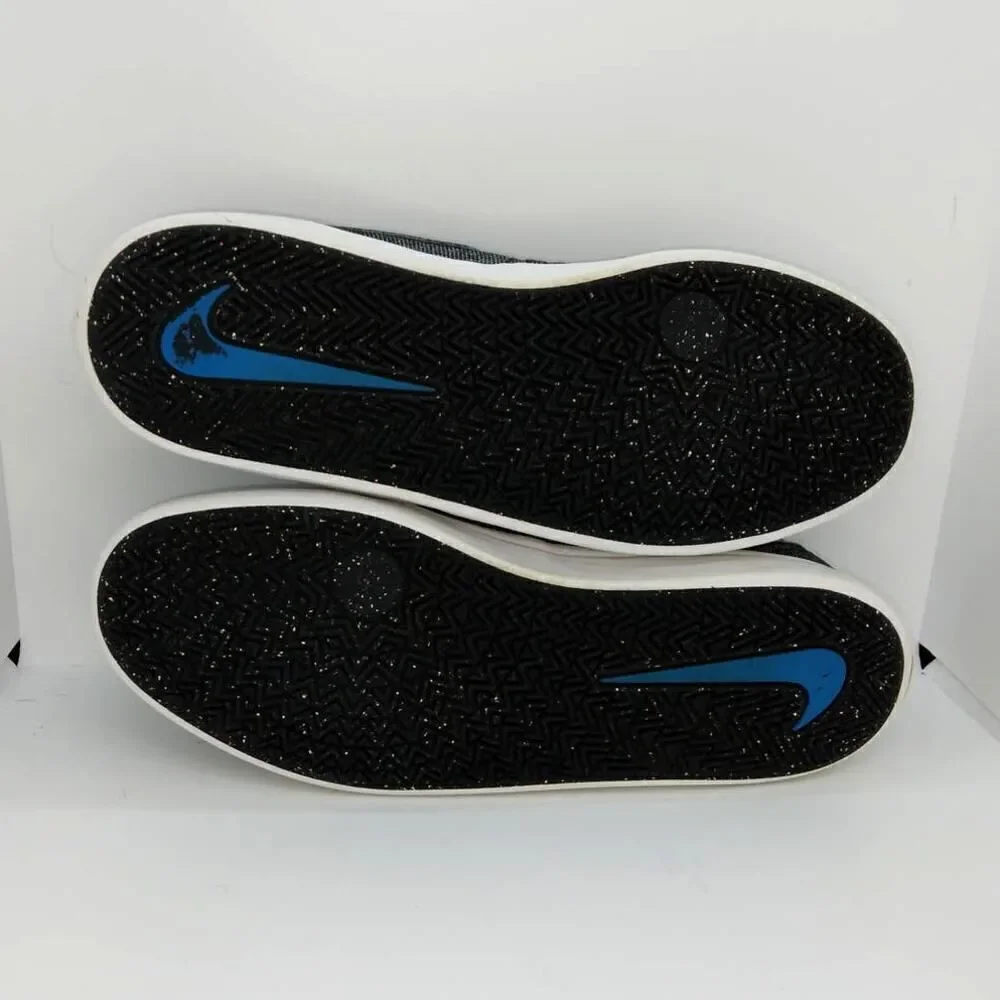 Nike SB Solarsoft Skateboard Mens Pre-owned Gray & Black Sneakers - sz. 10